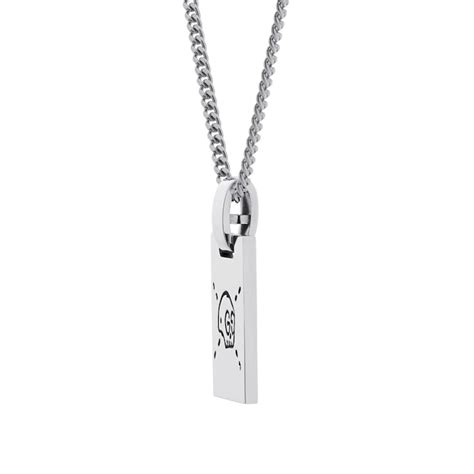 gucci ghost pendant nexklace|gucci ladies ghost necklace.